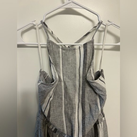 Cloth & Stone Striped Linen Blend Jumpsuit - Picture 8 of 11